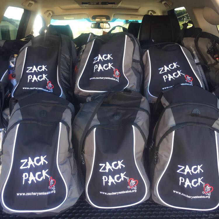 Zack Packs - Zachary's Mission